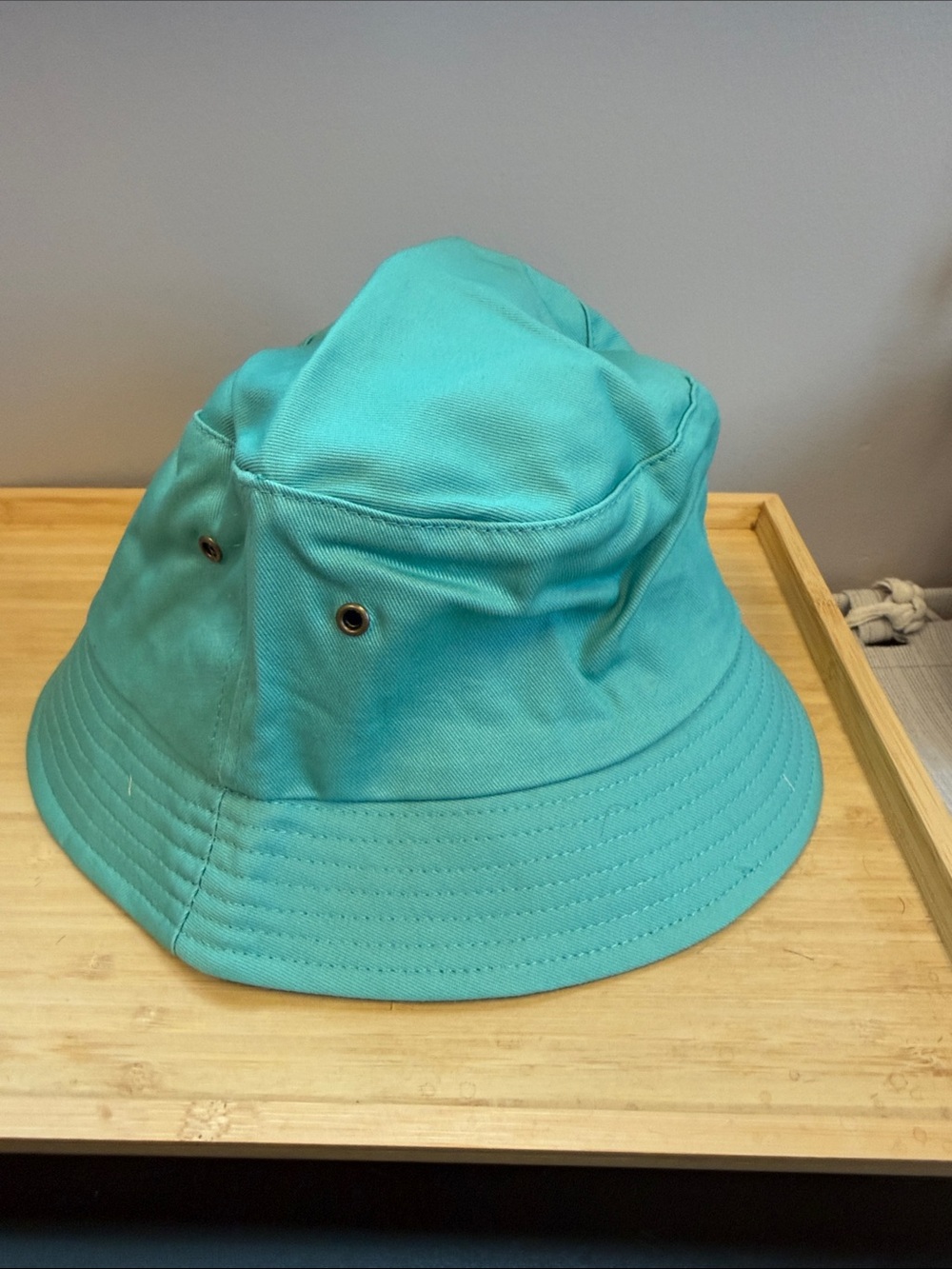 Turquoise Bucket Hat - Women's Casual Sun Hat